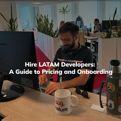 cover for an article on how to hire latam developers