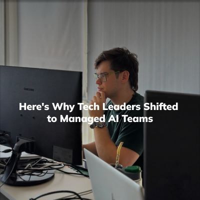cover image for article on AI managed teams